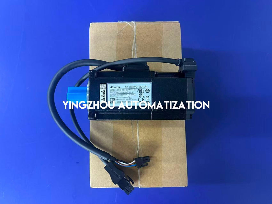 Delta ASDA-B3 Series Servo Motor ECM-B3M-C20604SS1 - 400W, 3000 RPM, with Brake, 24-bit Encoder-vezhoo