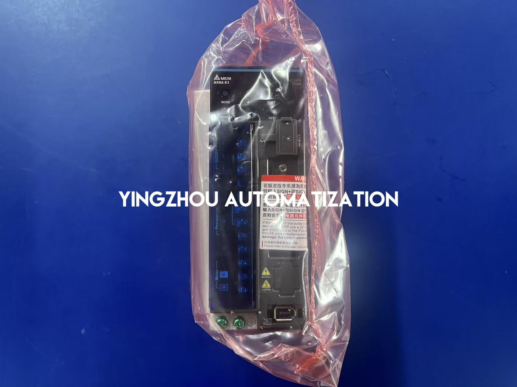 Delta ASD-E3-0721-L AC Servo Drive - ASDA-E3 Series 750W 220V | PT Mode Pulse Control | Brand New Original Sealed-vezhoo