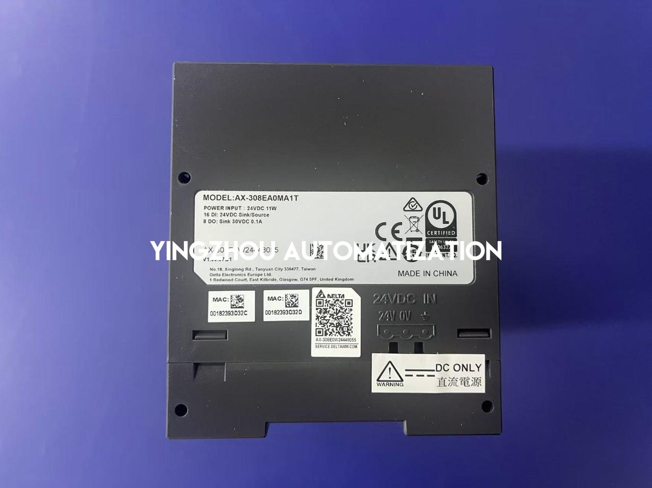 Delta AX-308EA0MA1T Motion Controller - AX-3 Series EtherCAT Host | 8-Axis Control Logic PLC | Brand New Original Sealed-vezhoo
