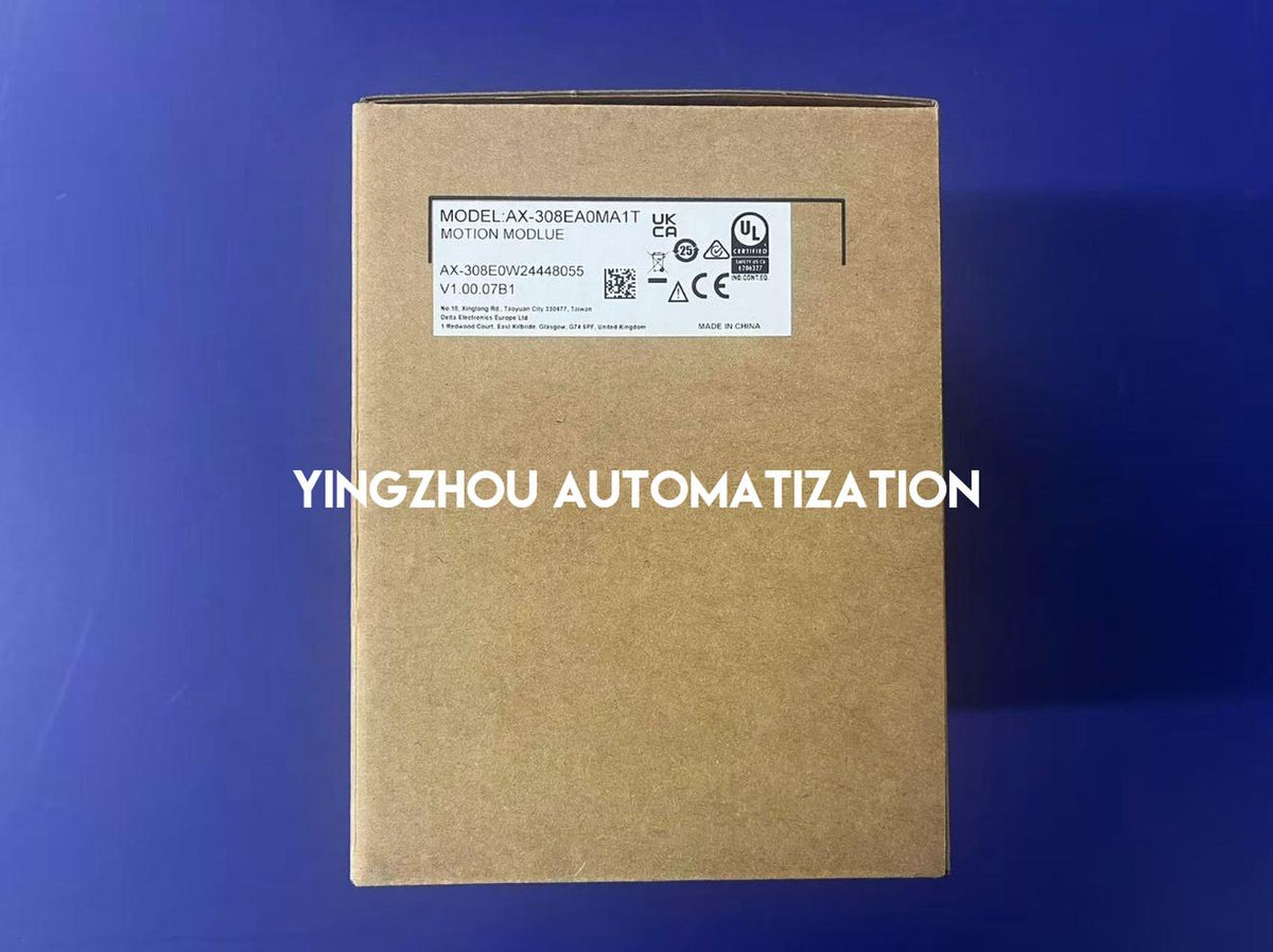 Delta AX-308EA0MA1T Motion Controller - AX-3 Series EtherCAT Host | 8-Axis Control Logic PLC | Brand New Original Sealed-vezhoo