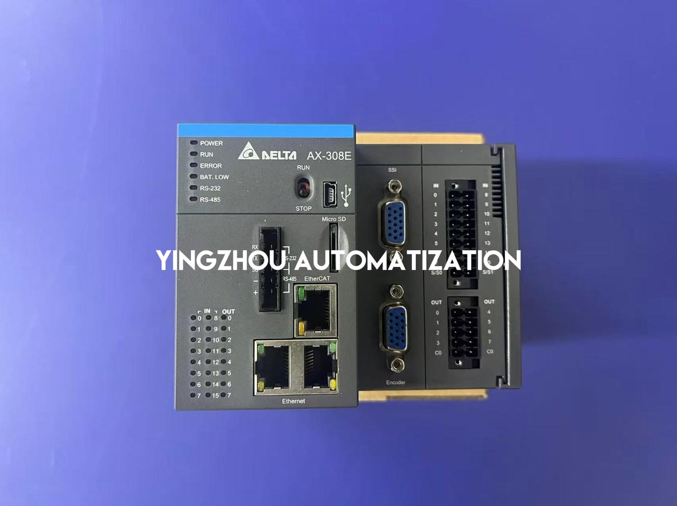 Delta AX-308EA0MA1T Motion Controller - AX-3 Series EtherCAT Host | 8-Axis Control Logic PLC | Brand New Original Sealed-vezhoo