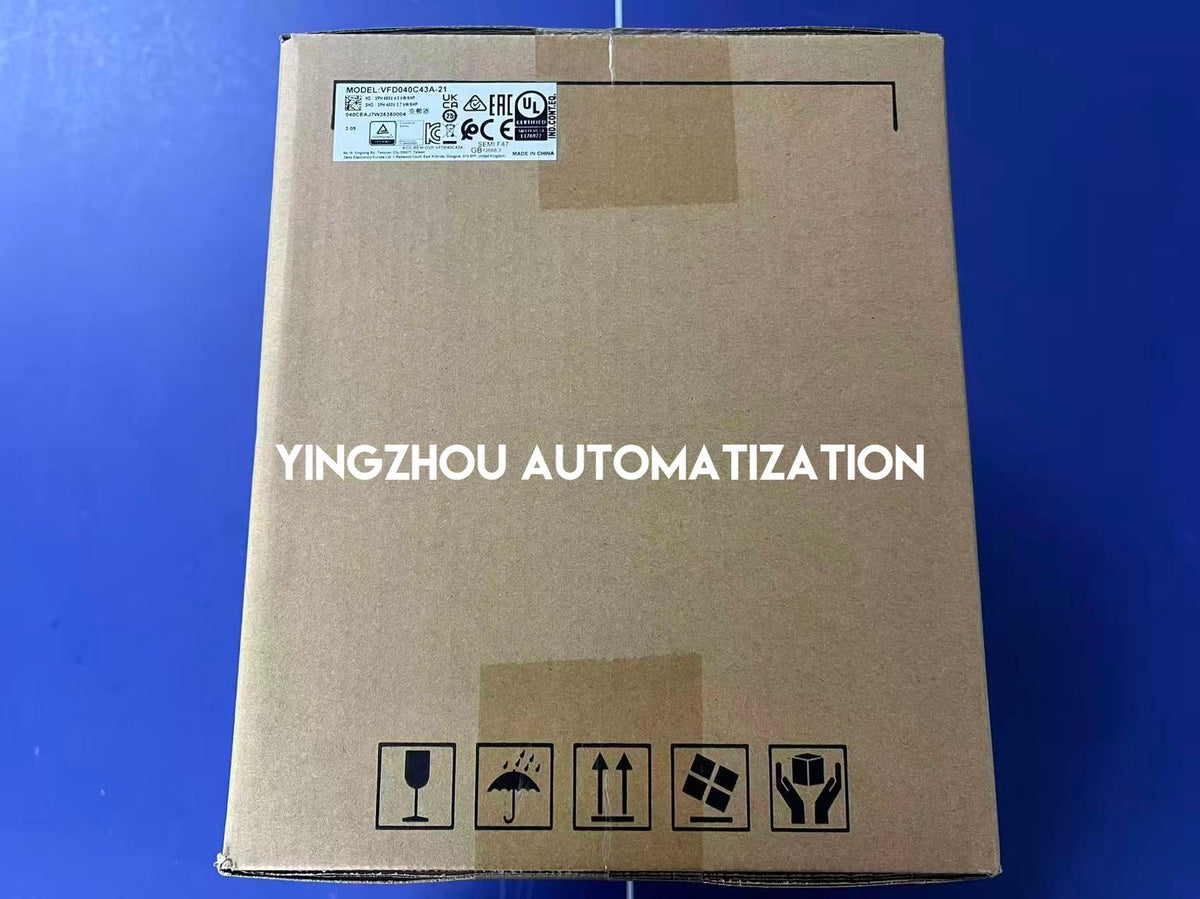 Delta C2000 Plus Series 4kW Variable Frequency Drive VFD040C43A-21 - 3-Phase 460V, IP20-vezhoo