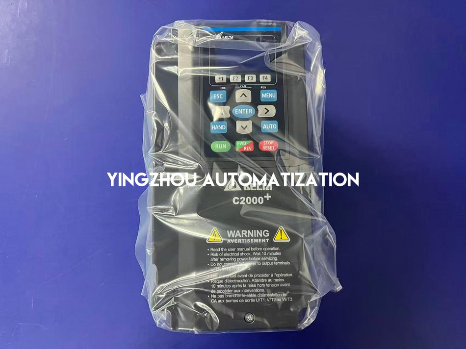 Delta C2000 Plus Series 4kW Variable Frequency Drive VFD040C43A-21 - 3-Phase 460V, IP20-vezhoo