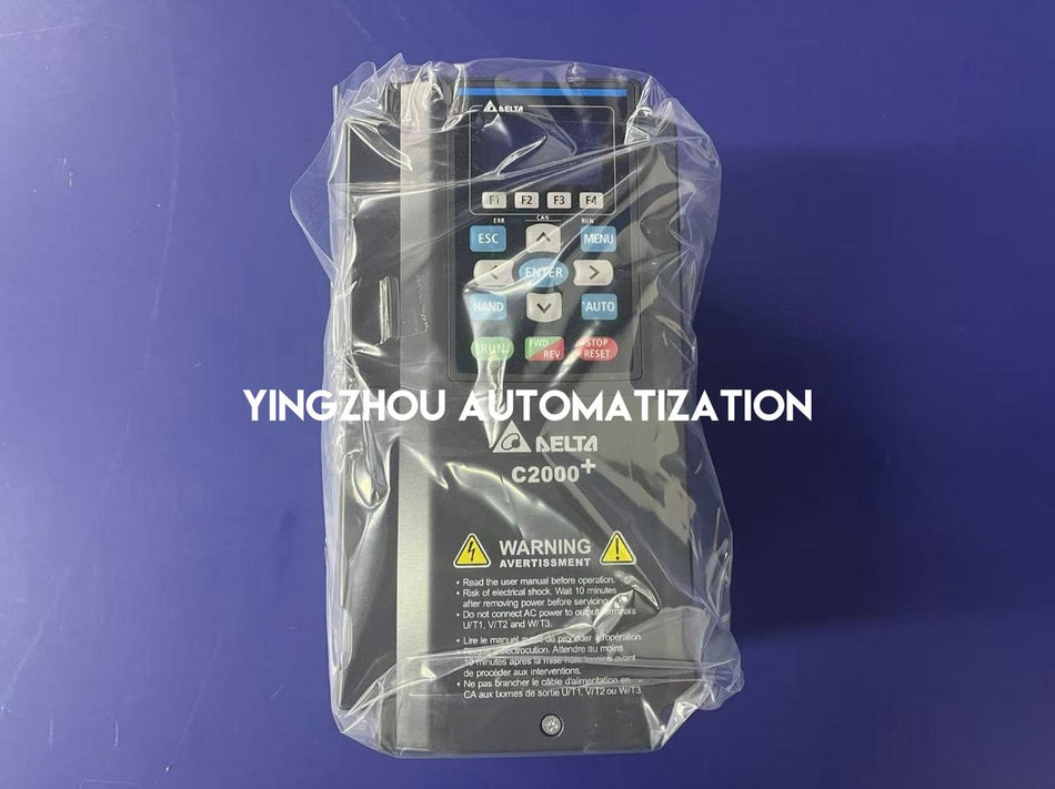 Delta C2000 Plus VFD037C43A-21 VFD - 3.7kW (5HP), 460V 3-Phase, High-Performance Vector Control-vezhoo