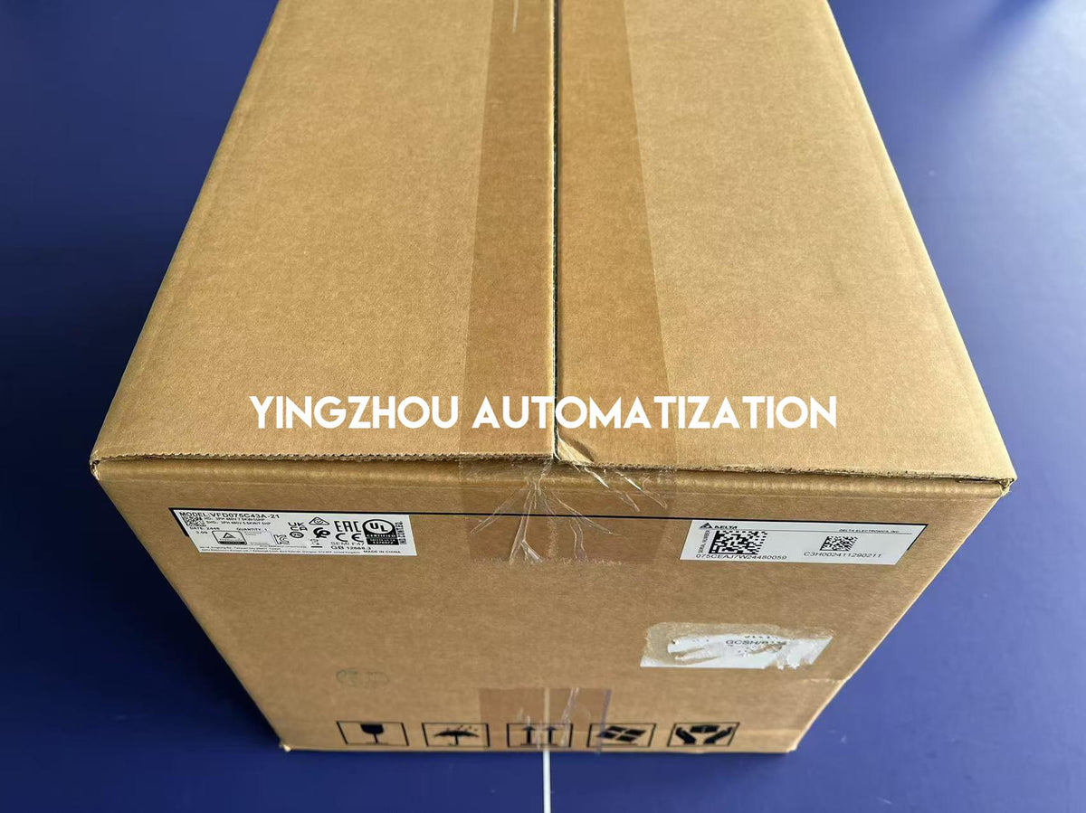 Delta C2000 Plus VFD075C43A-21 AC Drive - 10HP, 7.5kW, 460V 3-Phase, High Performance Vector Control VFD-vezhoo
