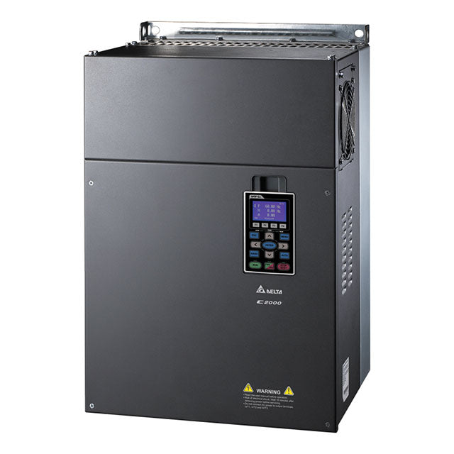 Delta C2000 Plus VFD1100C43A-00 AC Drive - 110kW (150HP), 460V 3-Phase, IP00, Heavy Duty-vezhoo