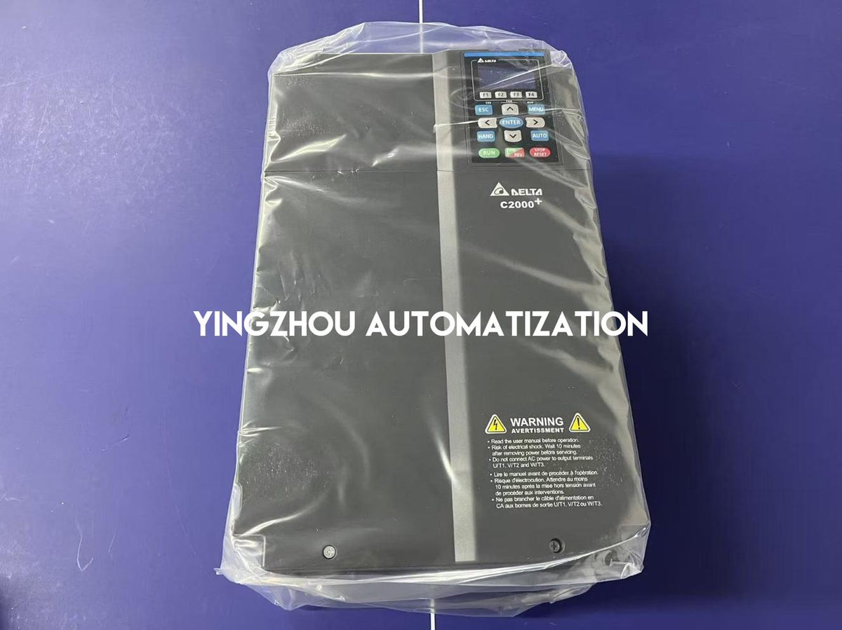 Delta C2000 Plus VFD185C43A-21 VFD - 18.5kW (25HP), 460V 3-Phase, High Performance Vector Drive-vezhoo