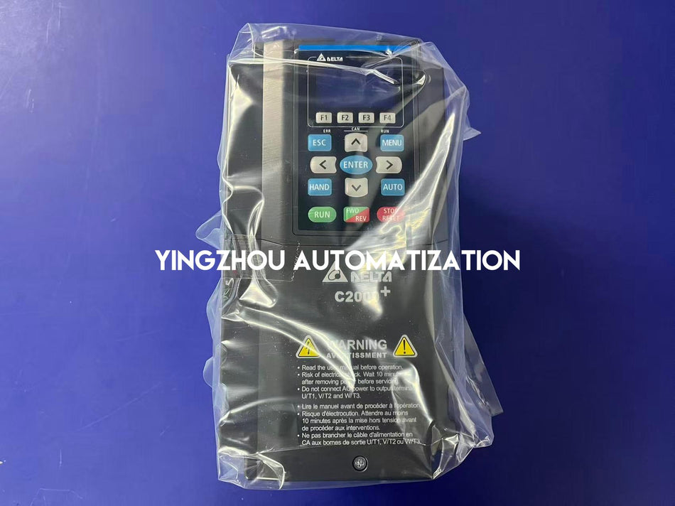 Delta C2000+ Series High Performance Vector Control Drive VFD007C43A-21 - 0.75kW (1HP) 400V-vezhoo