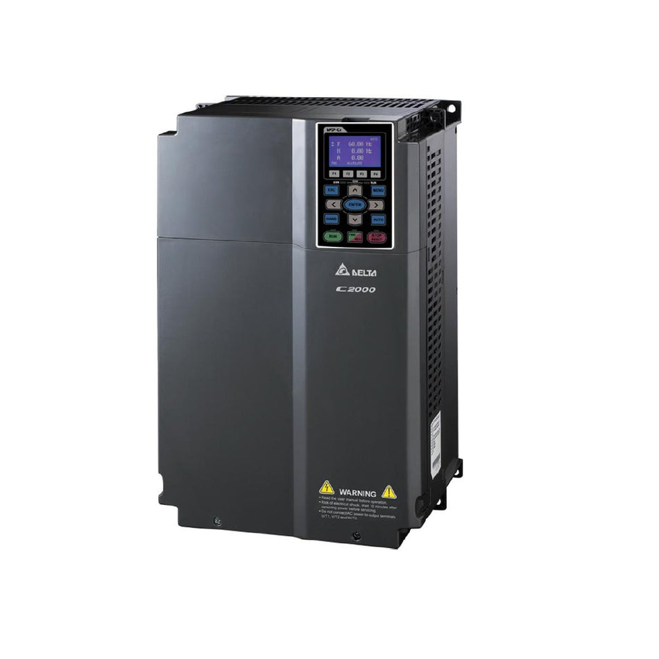 Delta C2000 Series VFD185C23A-21 AC Drive - 185kW (25HP), 230V 3-Phase, IP21, Heavy Duty-vezhoo