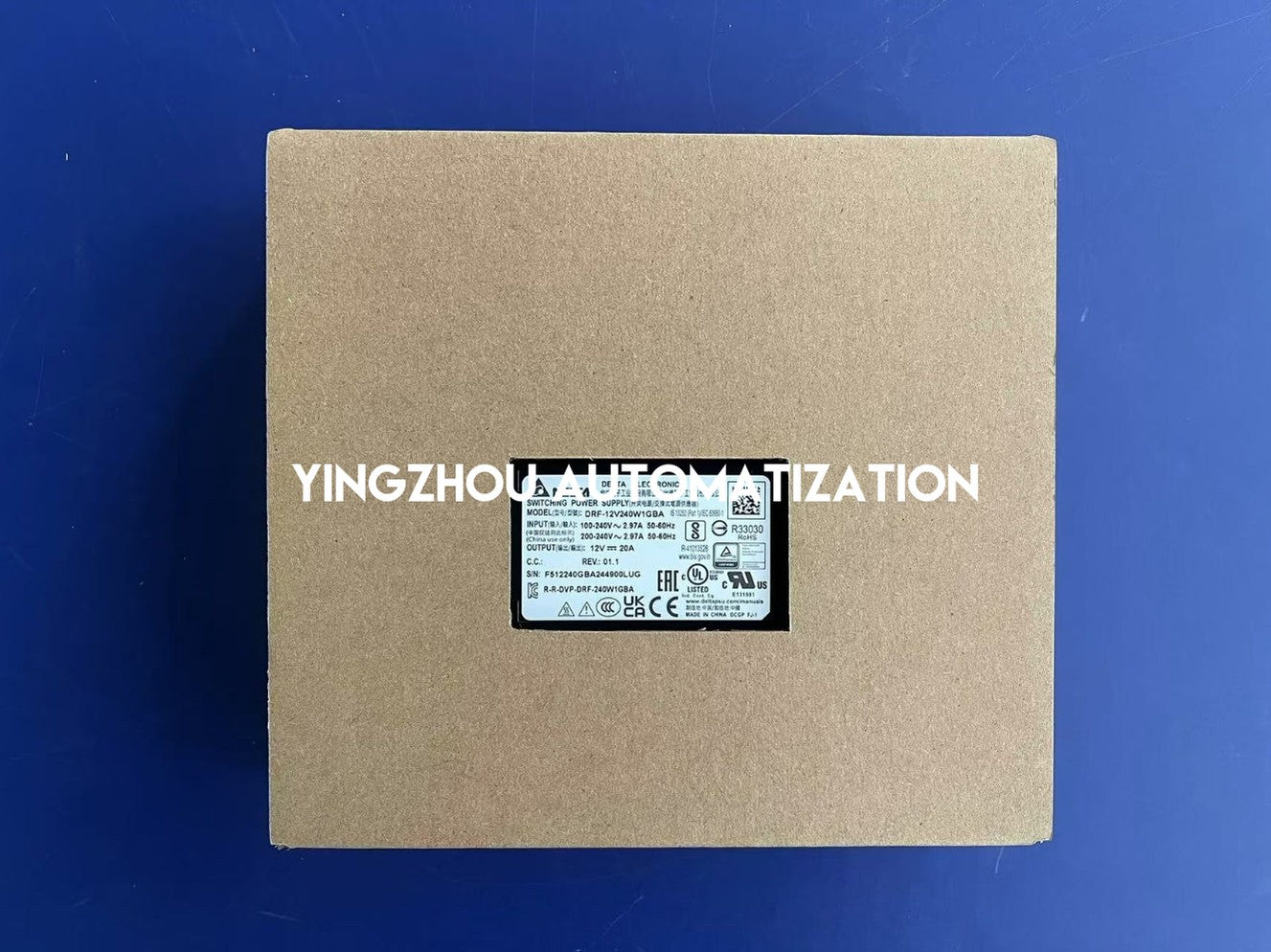 Delta CliQ M Series DRF-12V240W1GBA DIN Rail Power Supply - 12V 240W (20A), High Efficiency-vezhoo