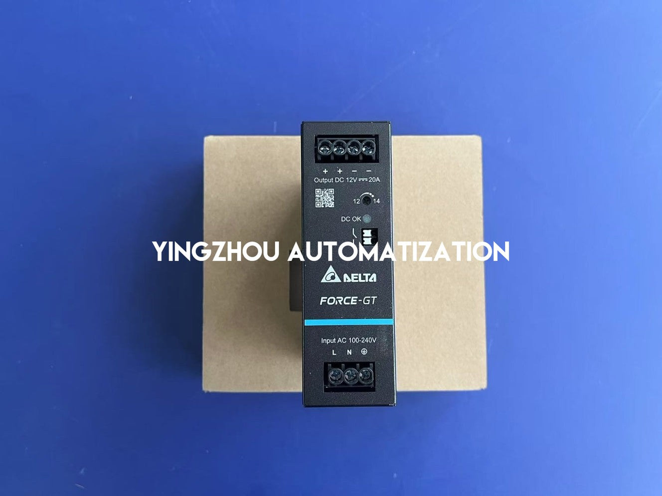 Delta CliQ M Series DRF-12V240W1GBA DIN Rail Power Supply - 12V 240W (20A), High Efficiency-vezhoo