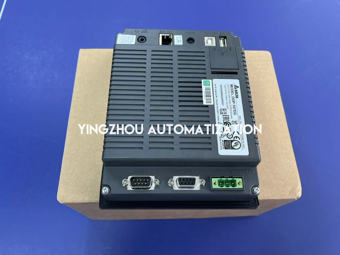 Delta DOP-107EG Human Machine Interface HMI - 7" TFT LCD Ethernet Built-in | Brand New Original Sealed-vezhoo