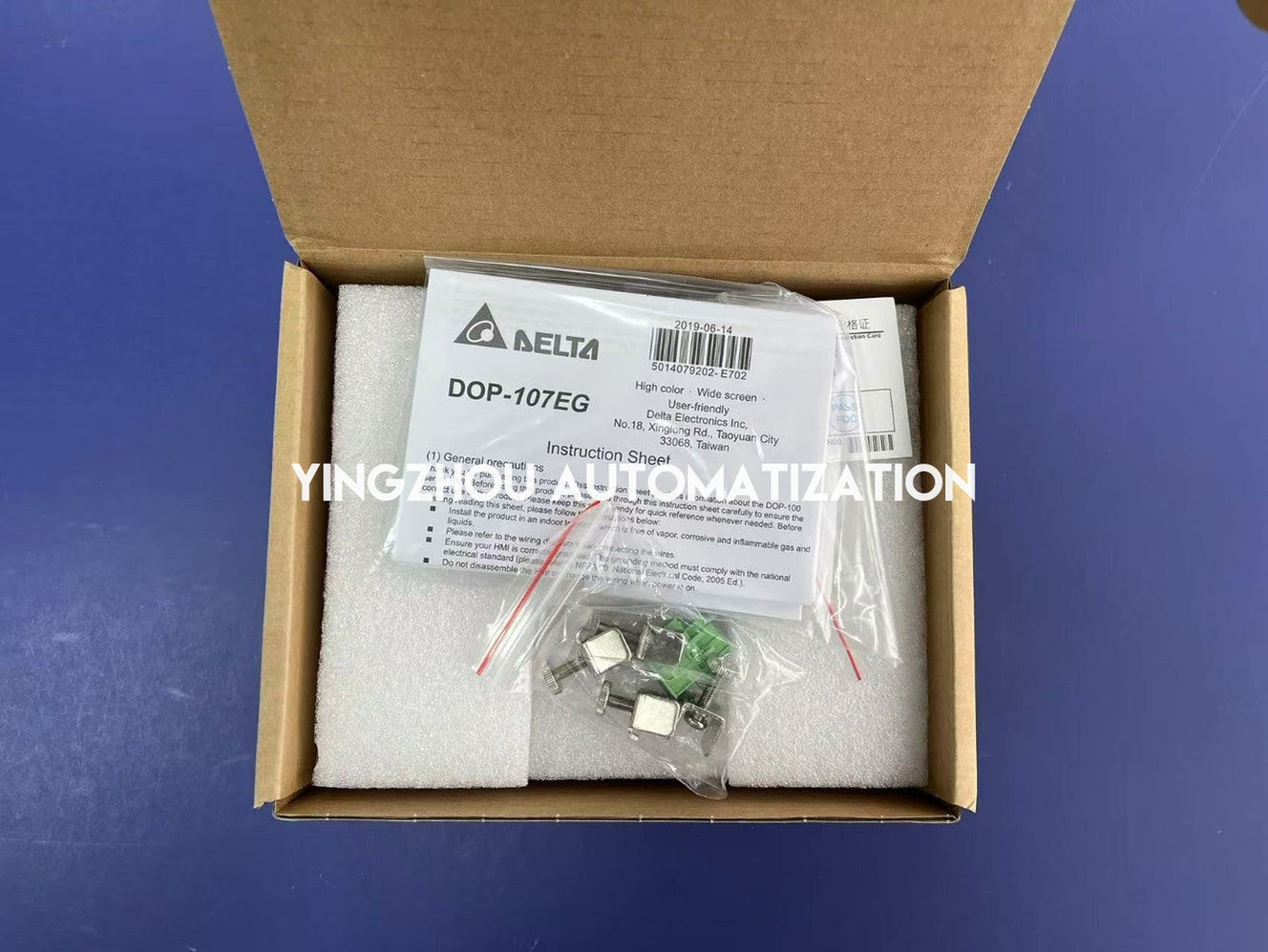 Delta DOP-107EG Human Machine Interface HMI - 7" TFT LCD Ethernet Built-in | Brand New Original Sealed-vezhoo