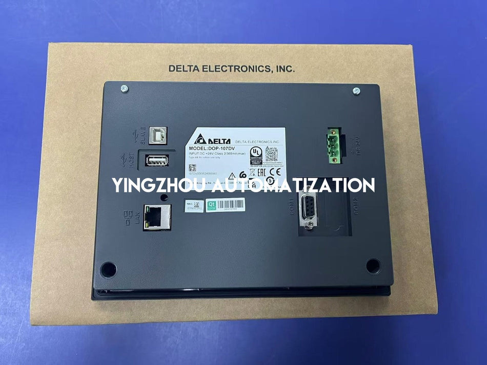 Delta DOP-107DV HMI | 7 Inch TFT LCD Touch Screen | Built-in Ethernet | 800x480 Resolution | Brand New Original-vezhoo