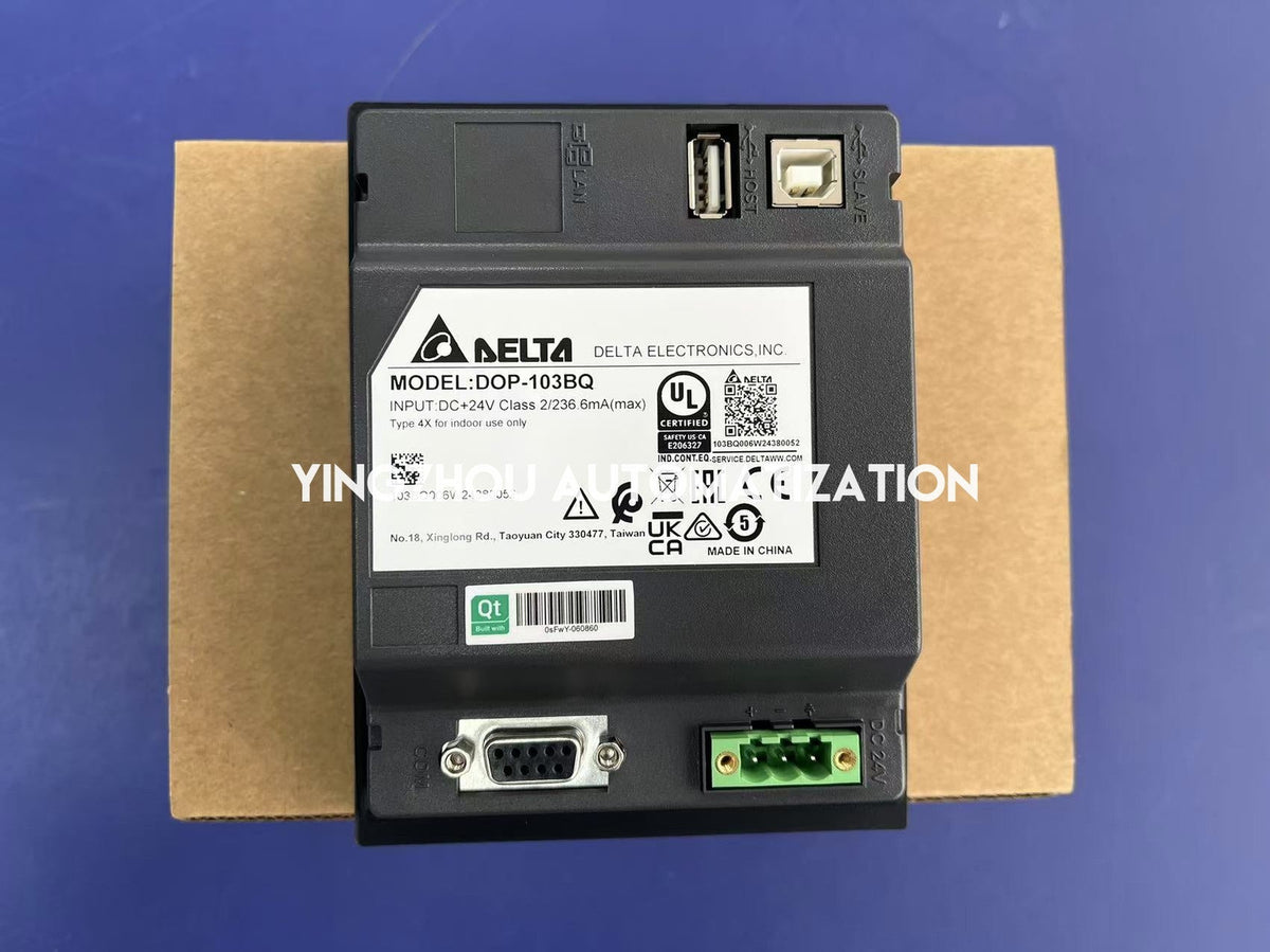 Delta DOP-103BQ HMI | 4.3 Inch Widescreen TFT LCD | Basic Series | 480x272 Resolution | 1 COM Port | Brand New Original-vezhoo