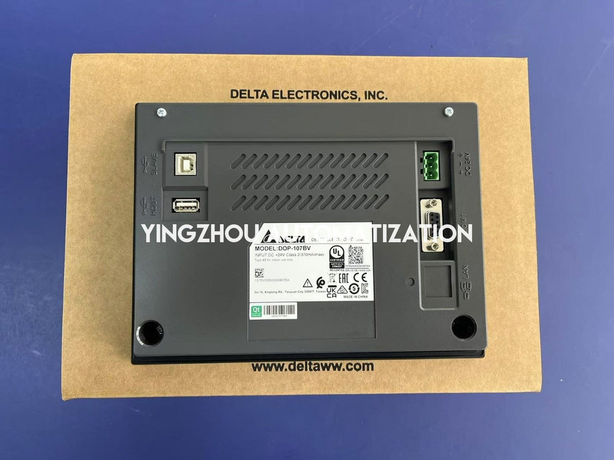 Delta DOP-107BV HMI | 7 Inch TFT LCD Touch Screen | 800x480 Resolution | 1 COM Port | Brand New Original-vezhoo