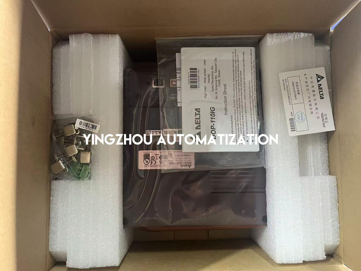 Delta DOP-100 Standard HMI | 10.1-inch TFT Display | DOP-110IG Touch Screen Panel | Brand New Original-vezhoo