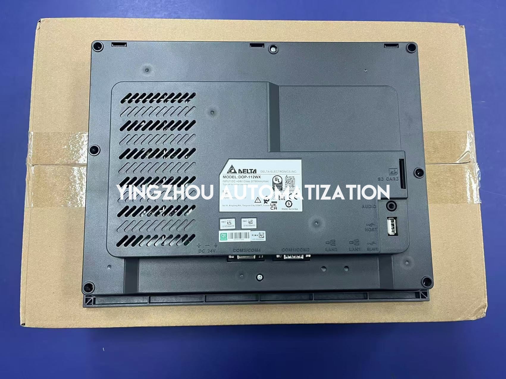 Delta DOP-100 High-End HMI | 12-inch WXGA TFT Display | DOP-112WX Ethernet Touch Screen | Brand New Original-vezhoo