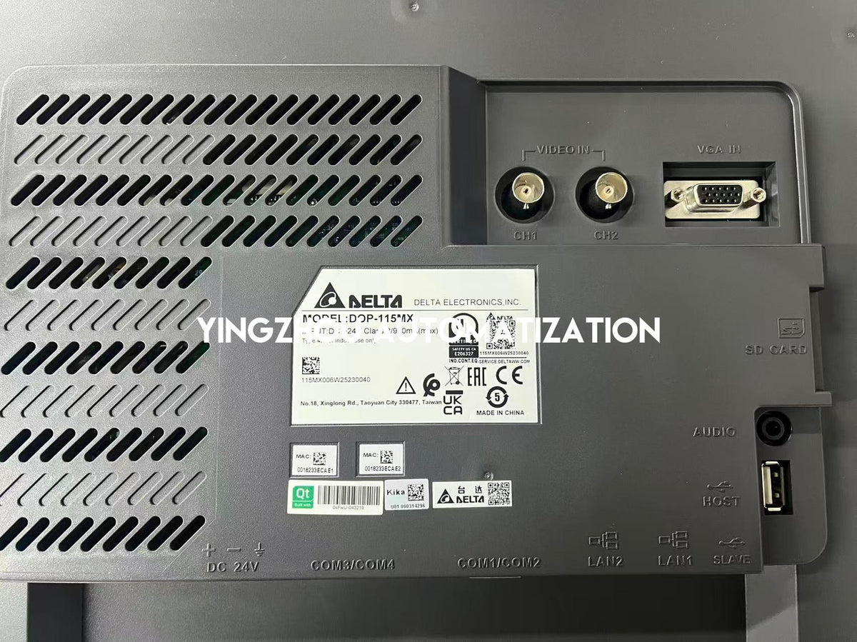Delta DOP-115MX HMI | 15 Inch Flagship TFT LCD | Multimedia High-Performance | Dual Ethernet Ports | Brand New Original-vezhoo
