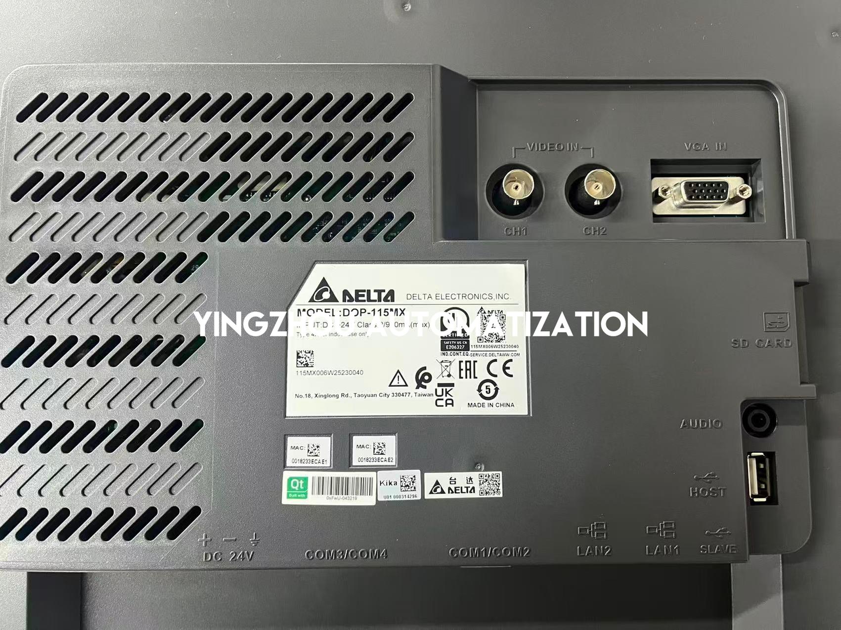 Delta DOP-115MX HMI | 15 Inch Flagship TFT LCD | Multimedia High-Performance | Dual Ethernet Ports | Brand New Original-vezhoo