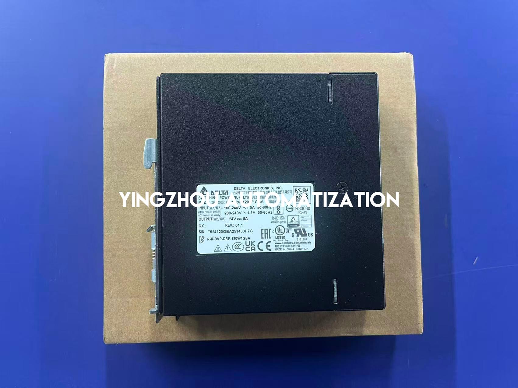 Delta DRF-24V120W1GBA CliQ M Power Supply - 24V, 5A, 120W, DIN Rail Mount-vezhoo