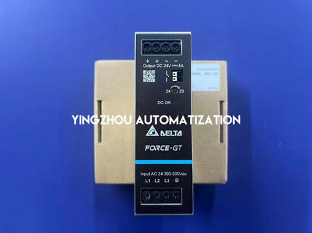 Delta DRF-24V120W3GBA Force-GT Power Supply - 24V, 5A, 120W, 3-Phase DIN Rail-vezhoo