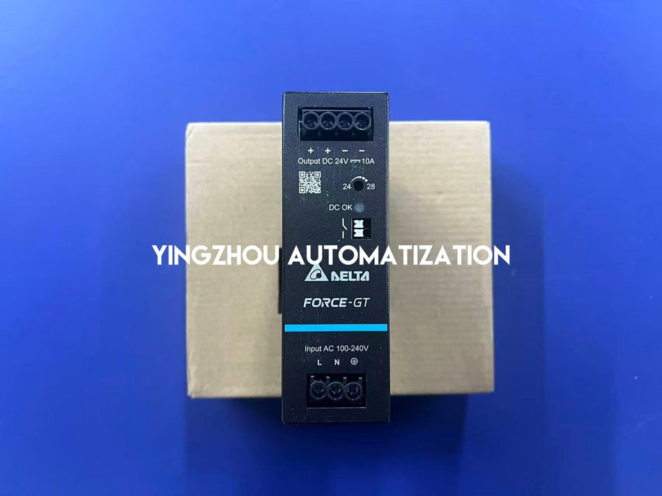 Delta DRF-24V240W1GBA CliQ M Power Supply - 24V, 10A, 240W, DIN Rail Mount-vezhoo