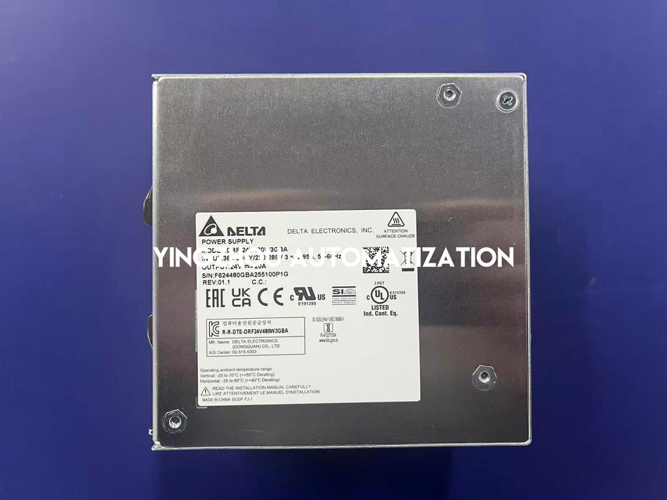 Delta CliQ M DIN Rail Power Supply | 24V 20A 480W | Advanced Power Boost | DRF-24V480W3GBA | Brand New Original Genuine-vezhoo