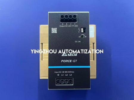 Delta CliQ M DIN Rail Power Supply | 24V 20A 480W | Advanced Power Boost | DRF-24V480W3GBA | Brand New Original Genuine-vezhoo