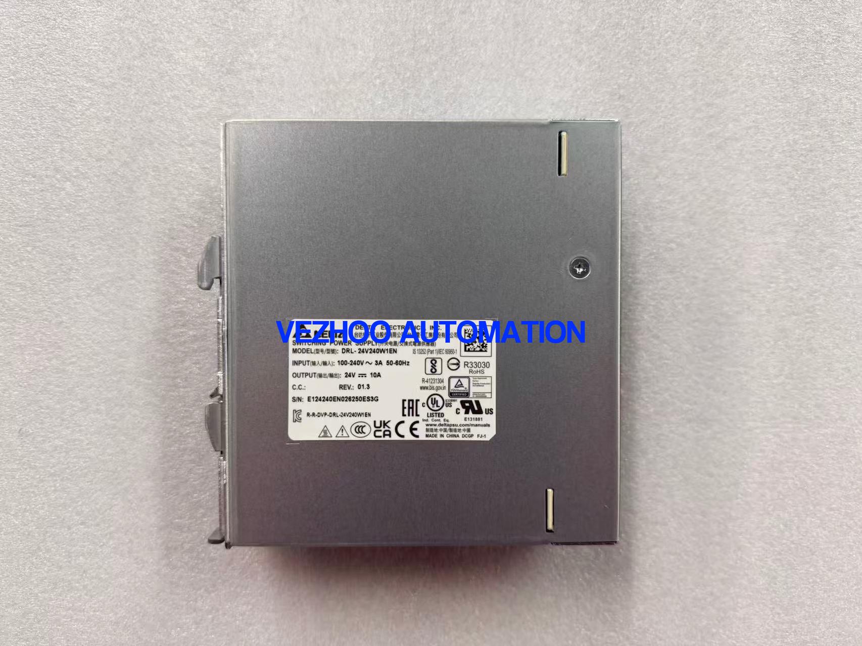 Delta DRL-24V240W1EN LYTE II Series 24V 240W 10A DIN Rail Power Supply-vezhoo