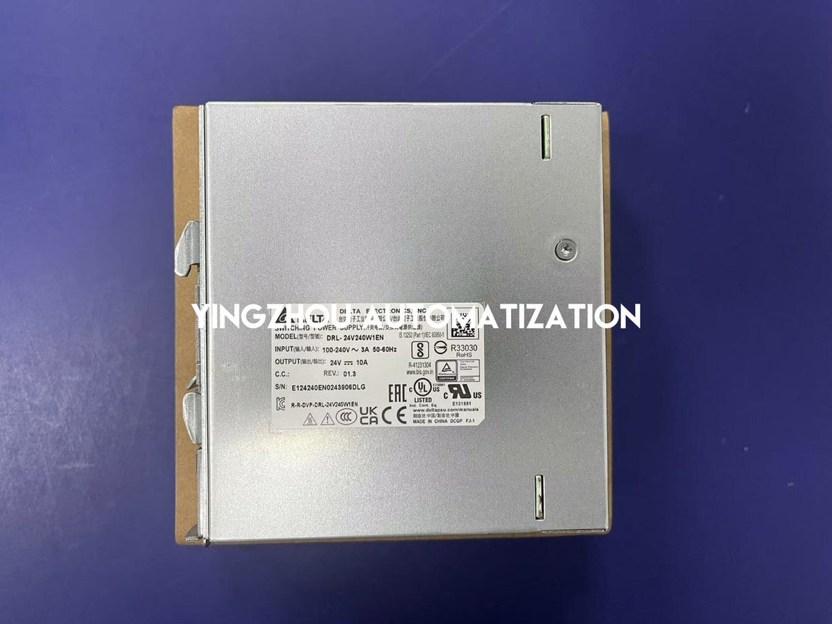 Delta DRL-24V240W1EN LYTE II Series DIN Rail Power Supply - 24V, 10A, 240W-vezhoo