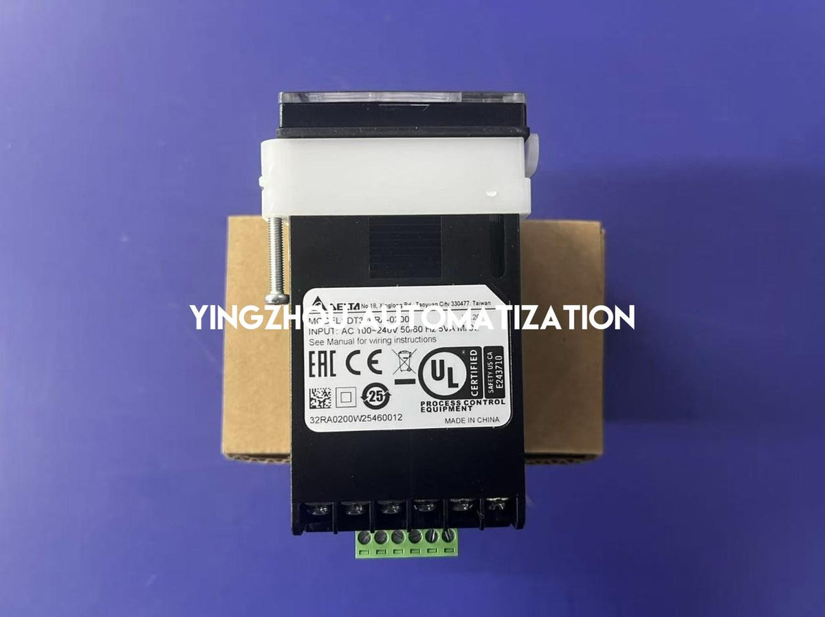 Delta DT3 Series Intelligent Temperature Controller DT320RA-0200 - 48x48mm, Relay Output, 100-240VAC-vezhoo