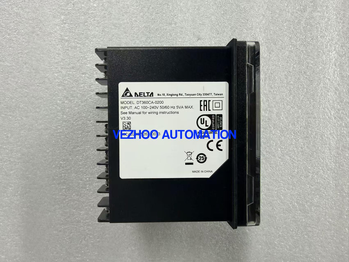 Delta DT360CA-0200 Digital Temperature Controller Current Output 96x96mm-vezhoo