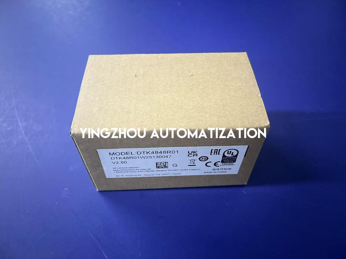 Delta DTK Series DTK4848R01 Temperature Controller - 48x48mm, Relay Output, 100-240V AC-vezhoo