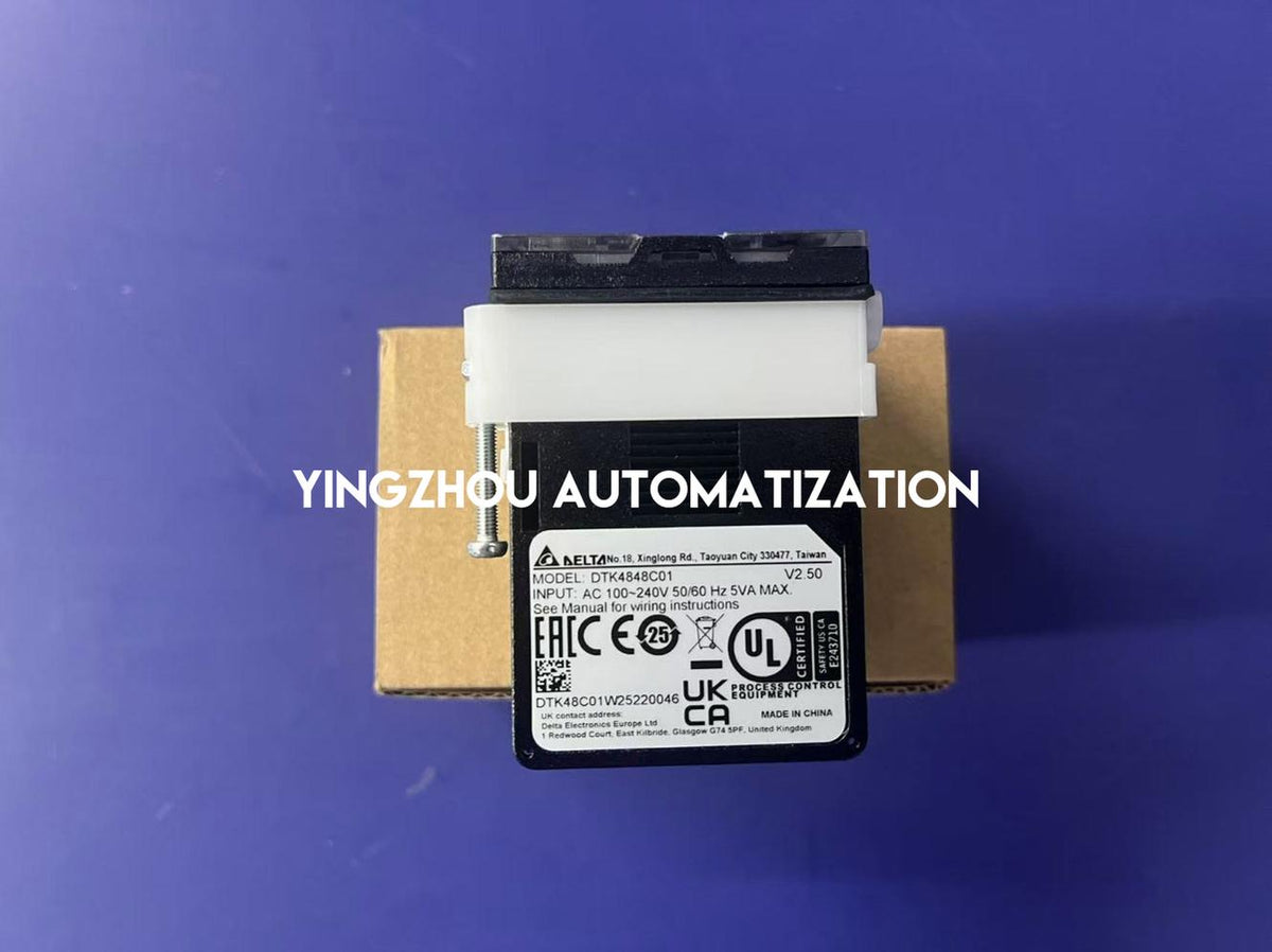 Delta DTK4848C01 Temperature Controller - 48x48mm (1/16 DIN), 4-20mA Output, PID Control-vezhoo