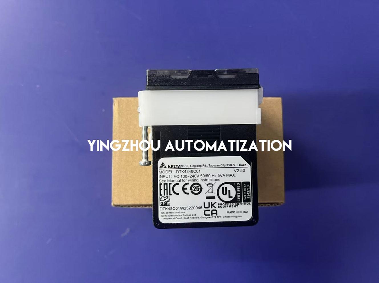 Delta DTK4848C01 Temperature Controller - 48x48mm (1/16 DIN), 4-20mA Output, PID Control-vezhoo