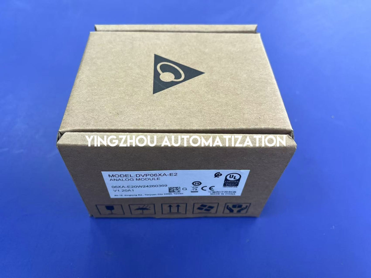 Delta DVP-E2 Series Analog I/O Module DVP06XA-E2 - 4-Channel Input, 2-Channel Output-vezhoo