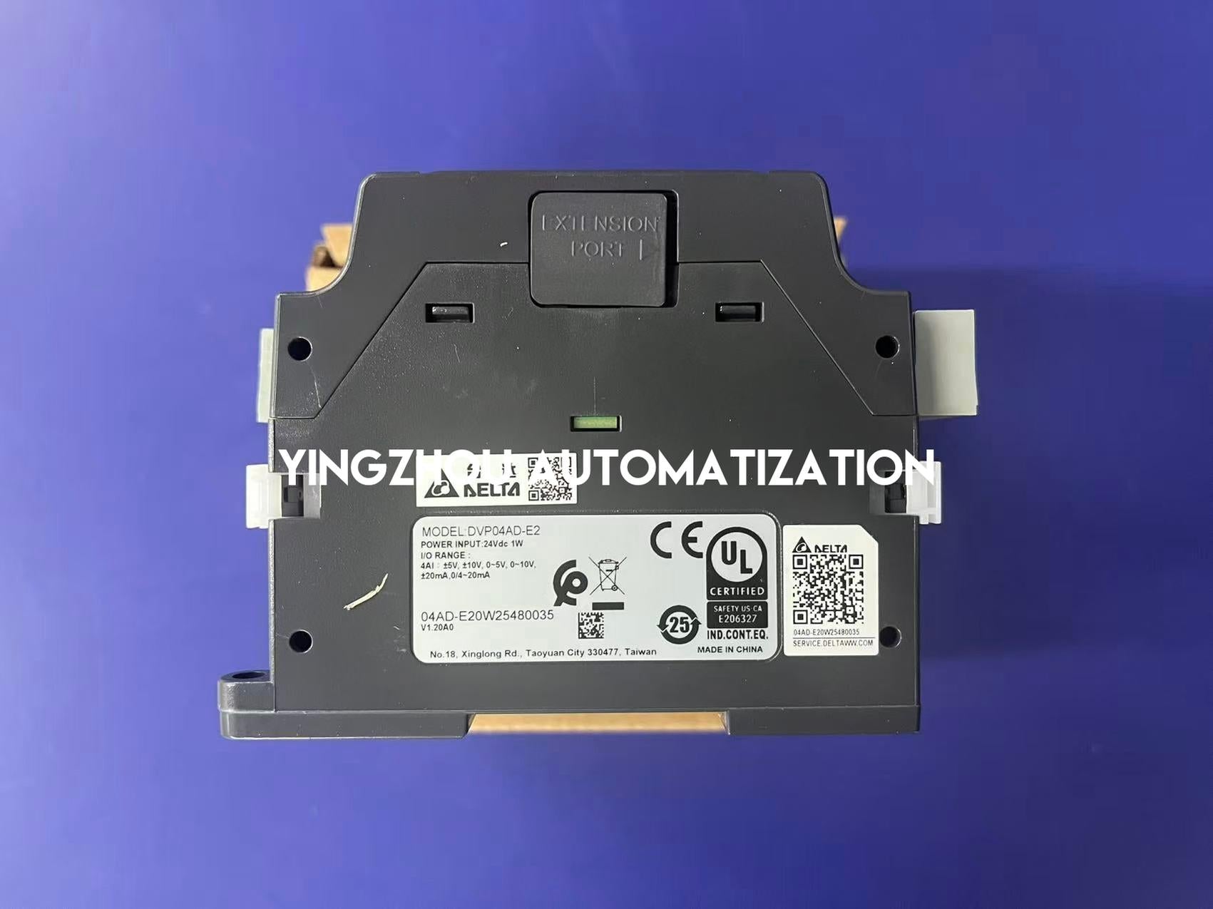 Delta DVP-E2 Series DVP04AD-E2 Analog Input Module - 4-Channel, 14-bit Resolution, Voltage/Current-vezhoo