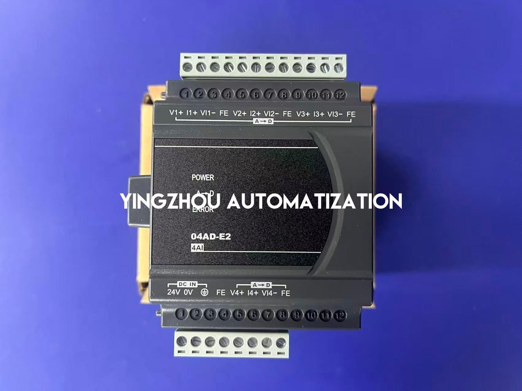 Delta DVP-E2 Series DVP04AD-E2 Analog Input Module - 4-Channel, 14-bit Resolution, Voltage/Current-vezhoo