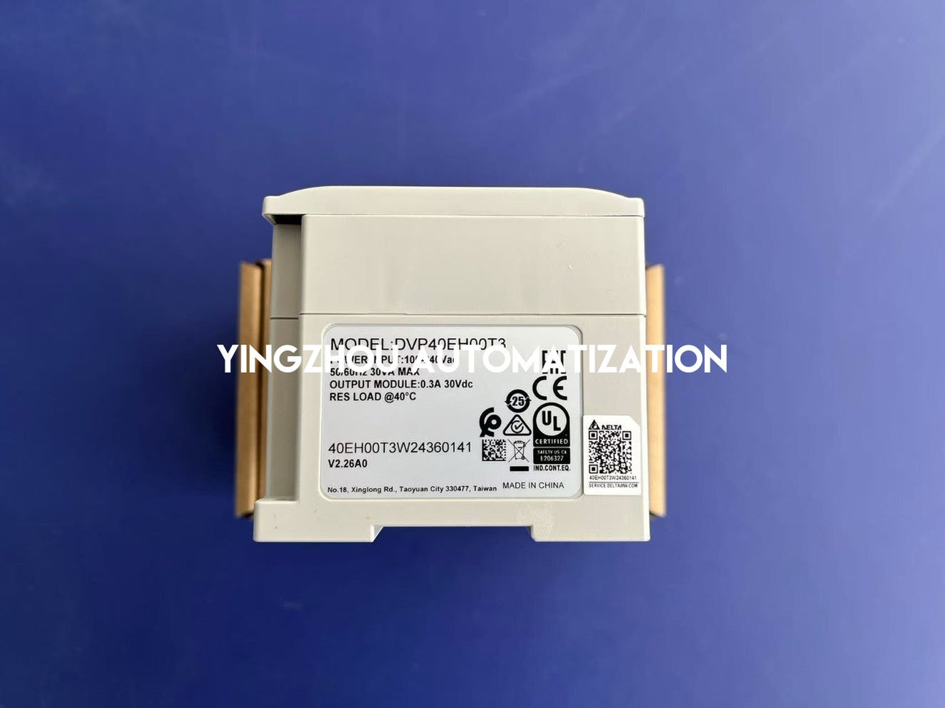 Delta DVP-EH3 Series PLC DVP40EH00T3 - 40-Point CPU, 100-240VAC, Transistor Output (NPN)-vezhoo
