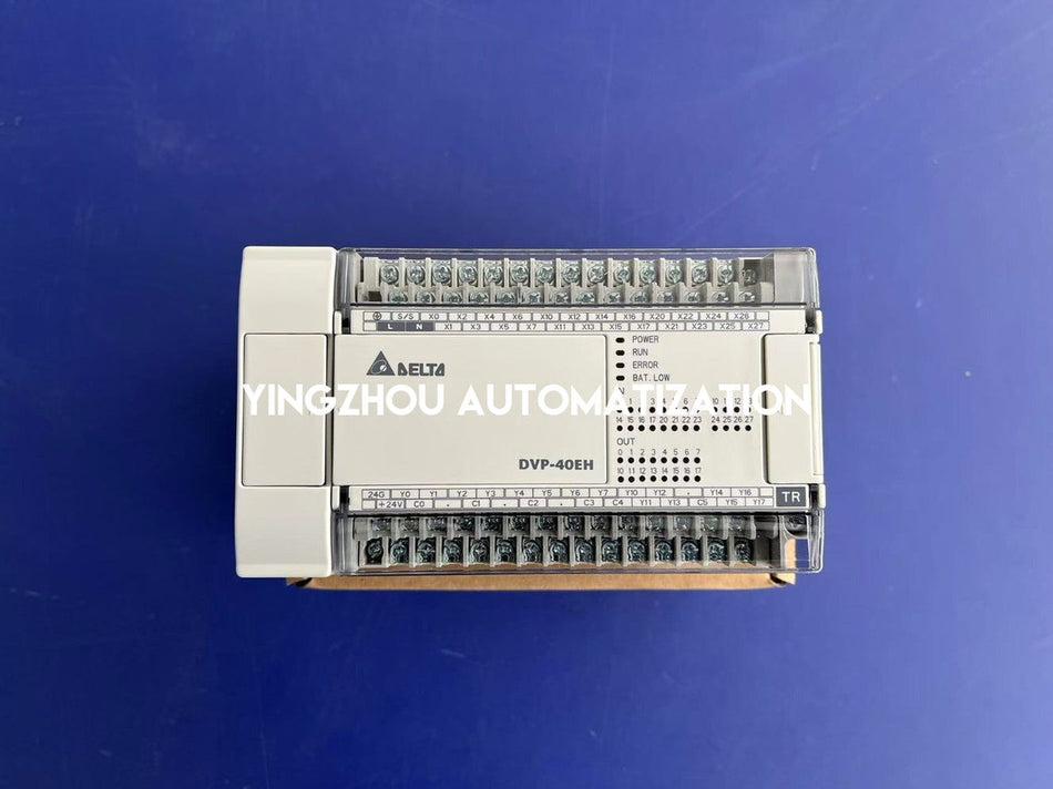 Delta DVP-EH3 Series PLC DVP40EH00T3 - 40-Point CPU, 100-240VAC, Transistor Output (NPN)-vezhoo