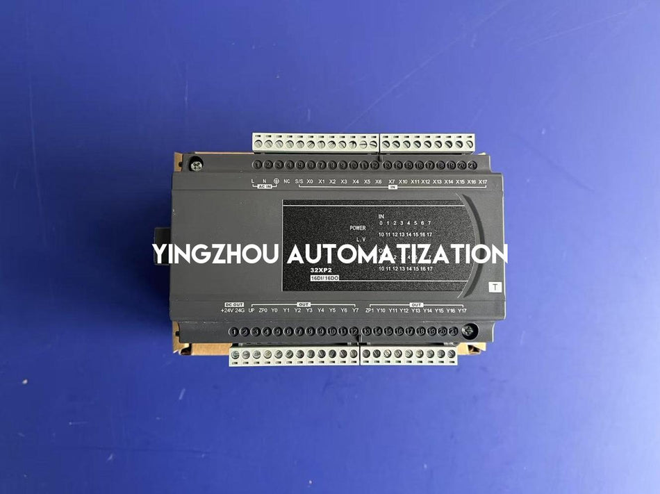 Delta DVP32XP200T PLC Controller - DVP-ES2 Series 32-Point 100-240VAC | 16DI 16DO Transistor Output | Brand New Original Genuine-vezhoo