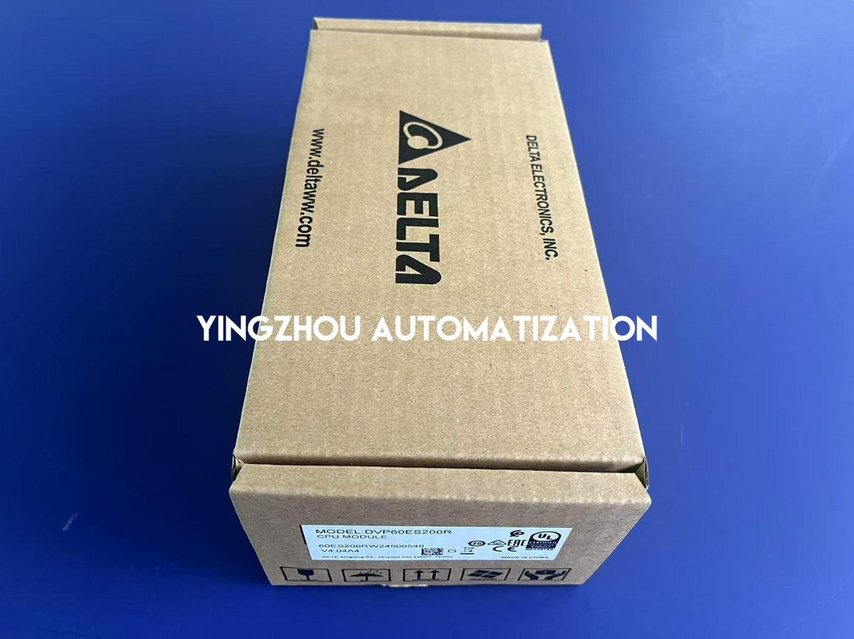 Delta DVP-ES2 DVP60ES200R PLC - 60-Point CPU, 100-240VAC, Relay Output-vezhoo