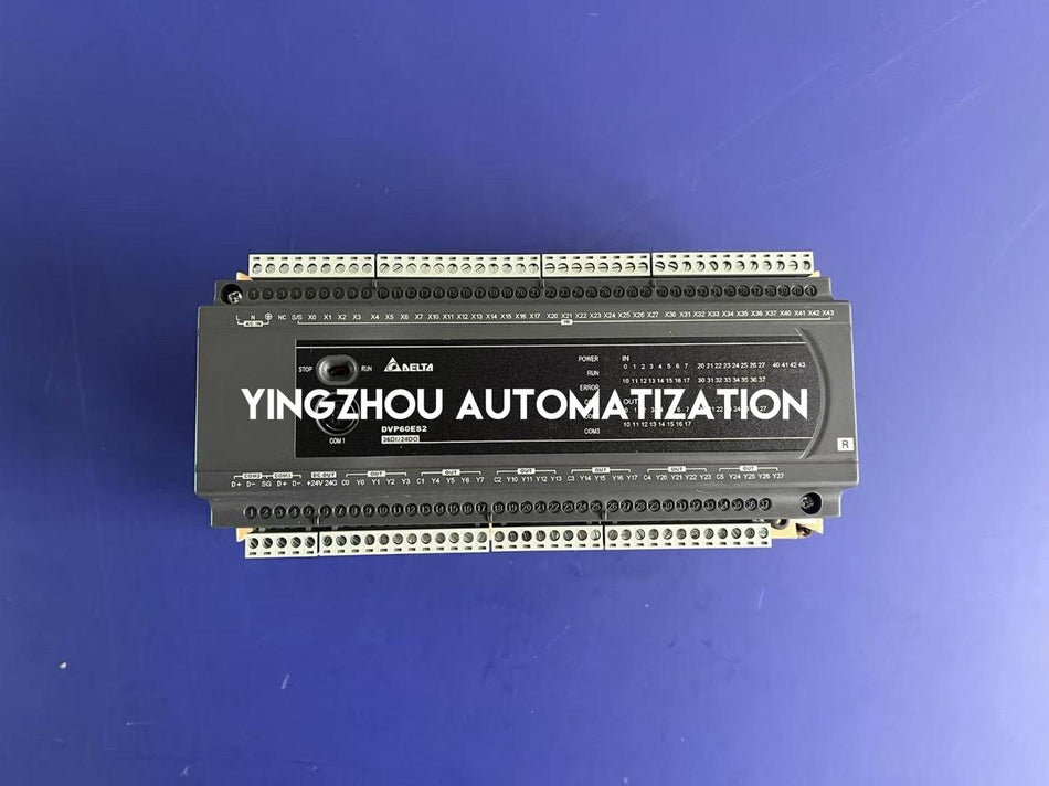 Delta DVP-ES2 DVP60ES200R PLC - 60-Point CPU, 100-240VAC, Relay Output-vezhoo