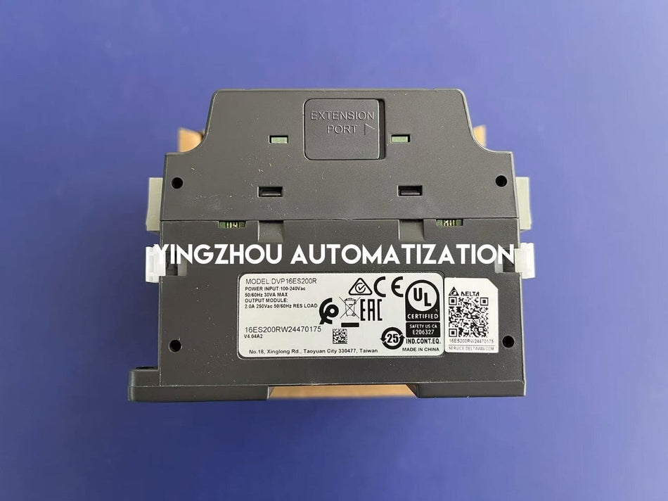 Delta DVP-ES2 Series DVP16ES200R PLC - 16-Point CPU, 100-240VAC, Relay Output-vezhoo