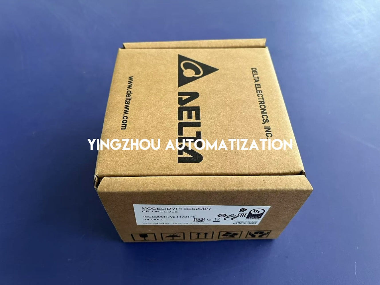 Delta DVP-ES2 Series DVP16ES200R PLC - 16-Point CPU, 100-240VAC, Relay Output-vezhoo