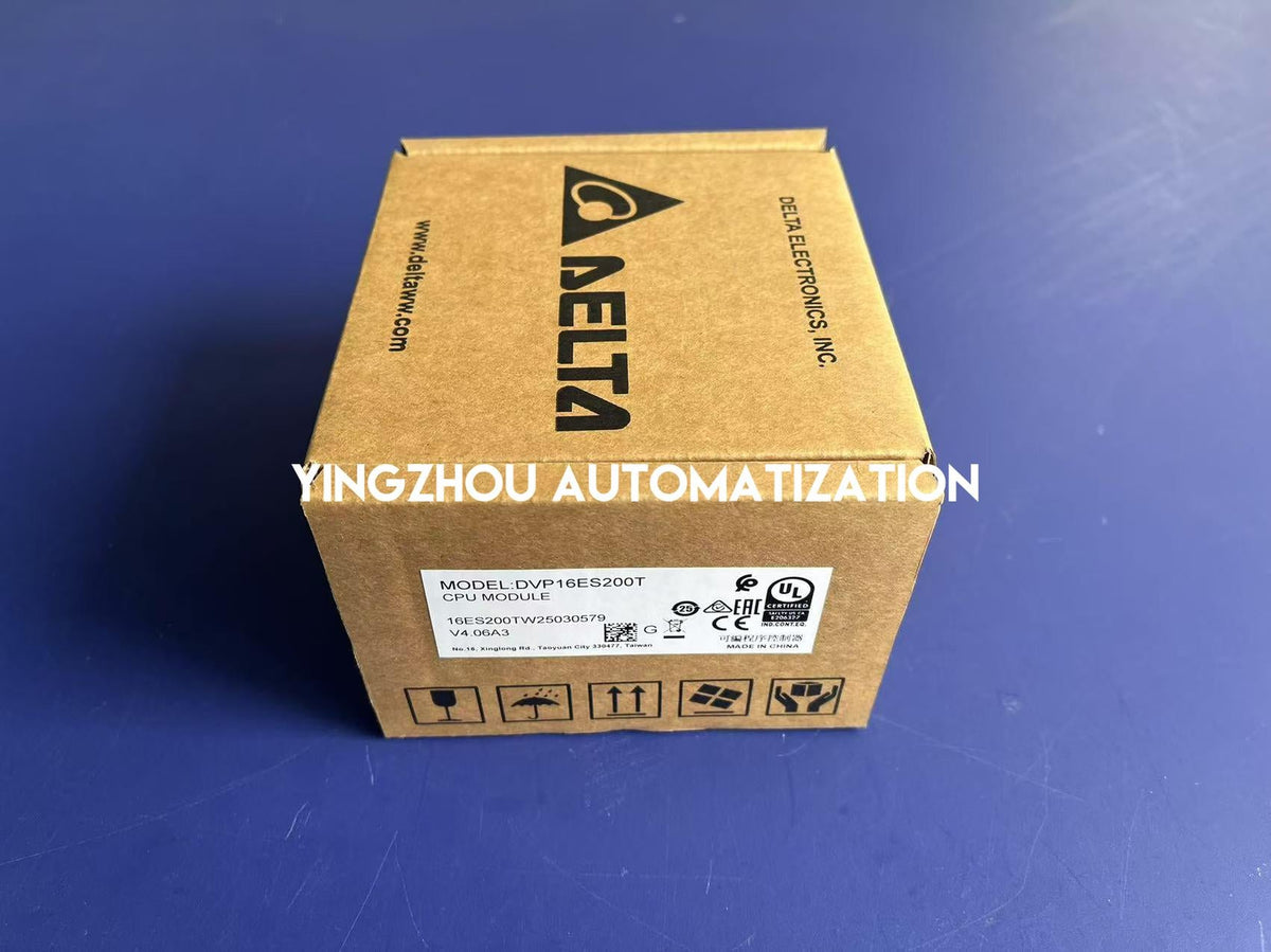Delta DVP-ES2 Series DVP16ES200T PLC CPU - 16-Point (8DI/8DO Transistor NPN)-vezhoo