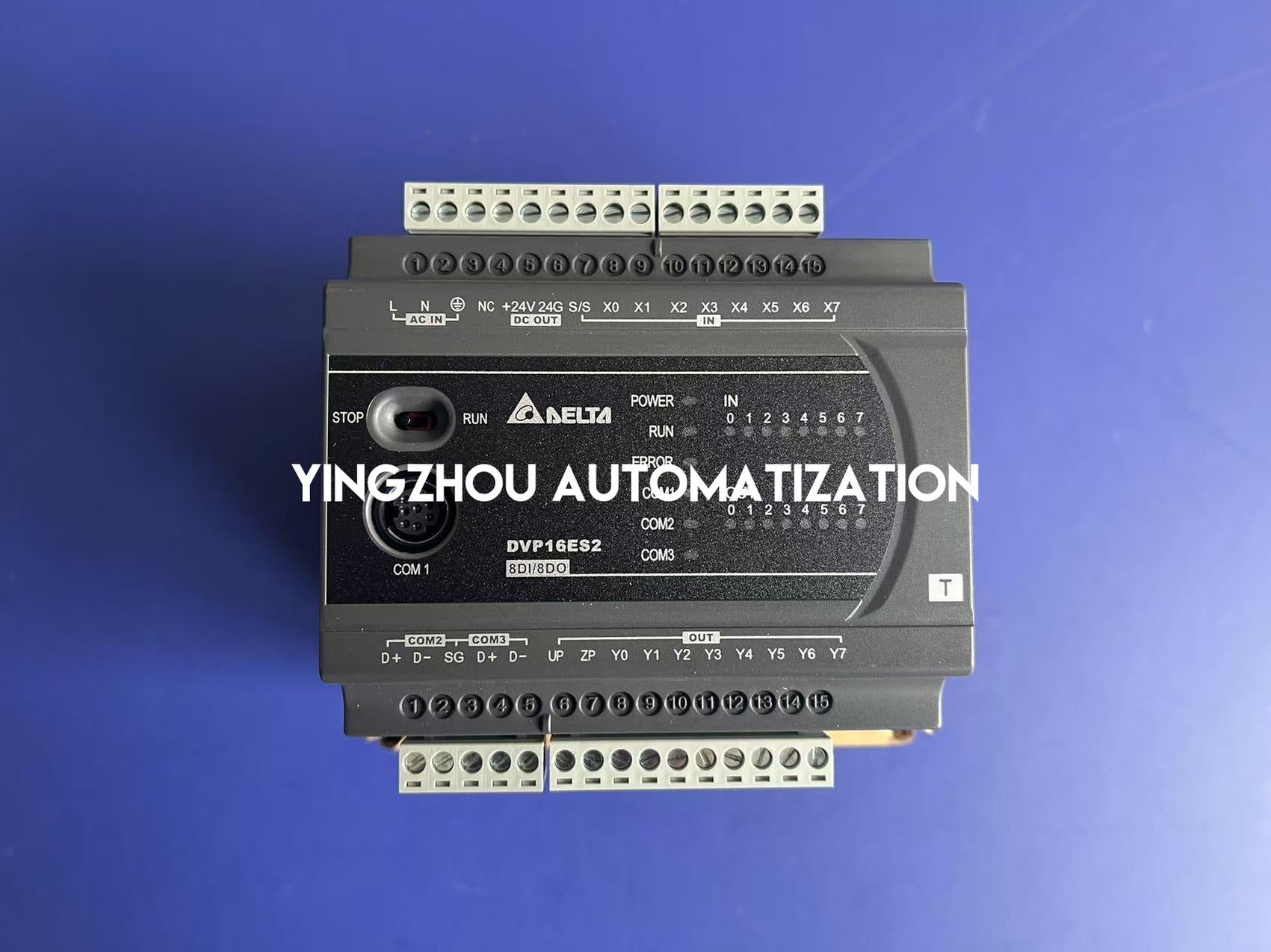 Delta DVP-ES2 Series DVP16ES200T PLC CPU - 16-Point (8DI/8DO Transistor NPN)-vezhoo