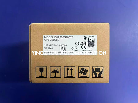 Delta DVP-ES2 Series DVP20ES200TE PLC CPU - 20-Point (12DI/8DO Transistor) with Ethernet-vezhoo
