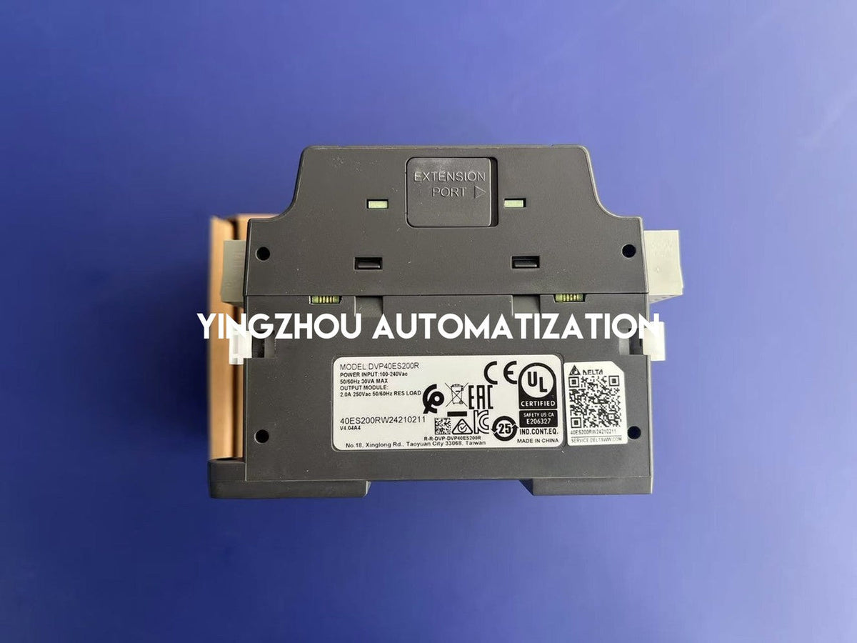 Delta DVP-ES2 Series PLC DVP40ES200R - 40-Point Digital I/O (24DI/16DO, Relay)-vezhoo